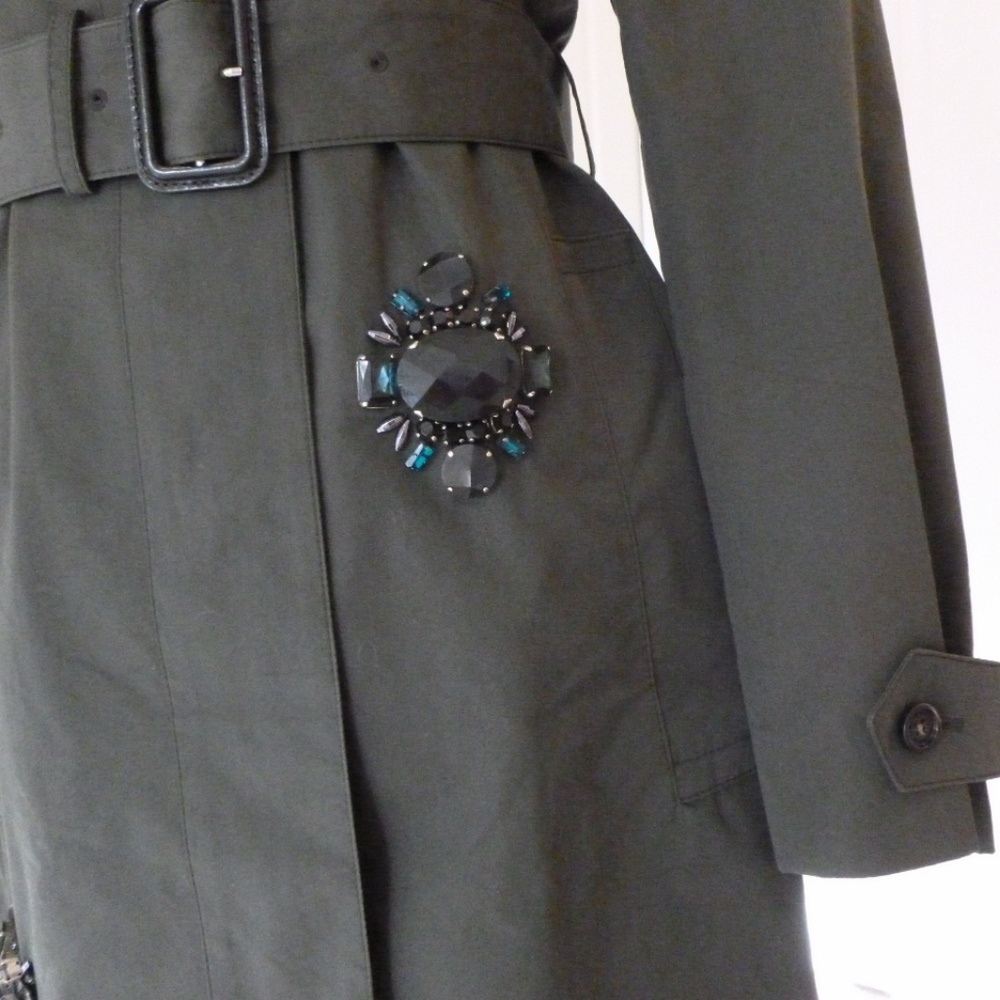 Burberry Prorsum Embellished Trench Made in Italy - Picture 4 of 8